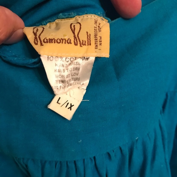 Vintage Rare Ramona Rull Bohemian Kaftan Dress - Picture 6 of 6